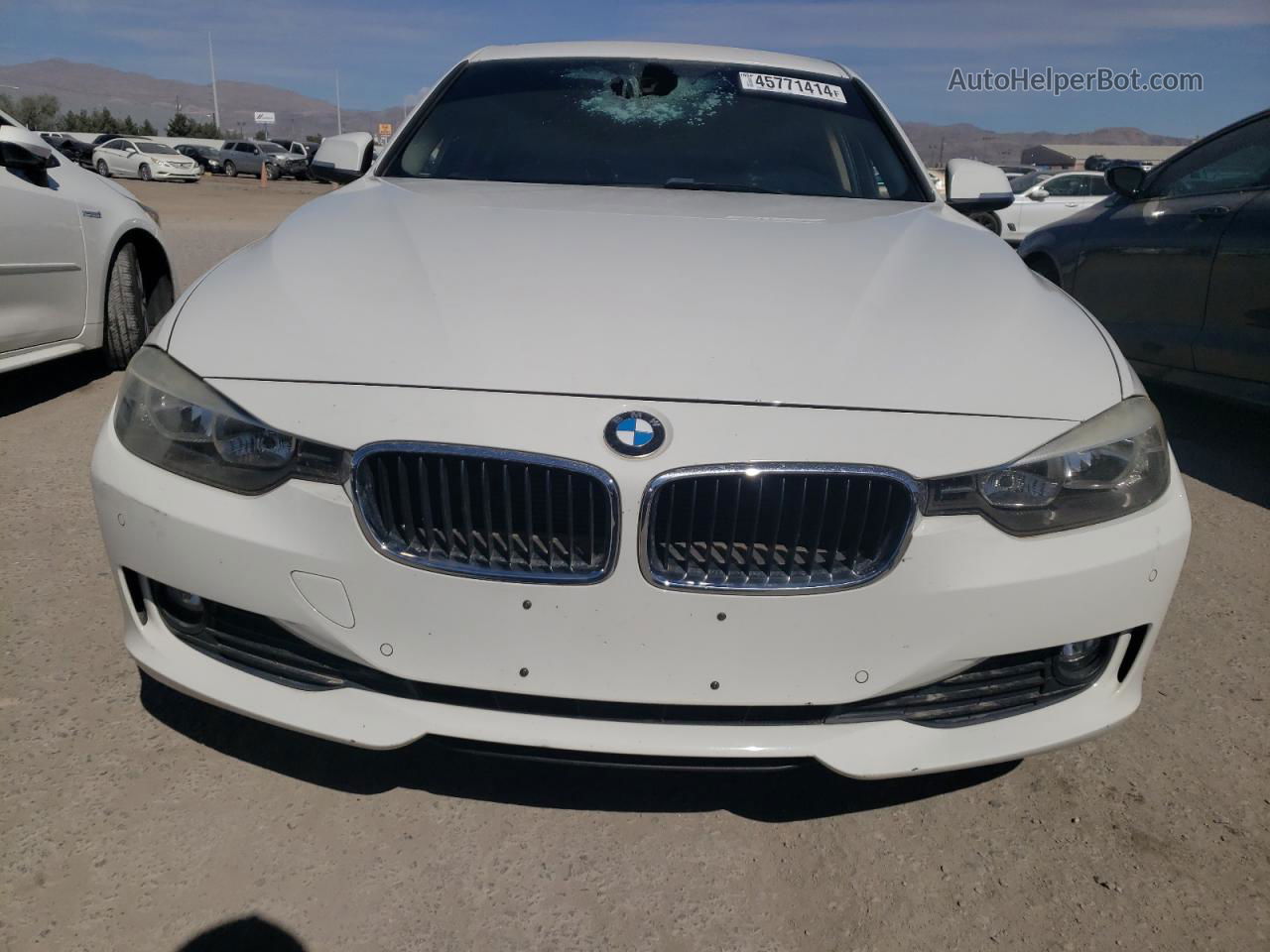 2014 Bmw 328 D Белый vin: WBA3D3C55EK155002