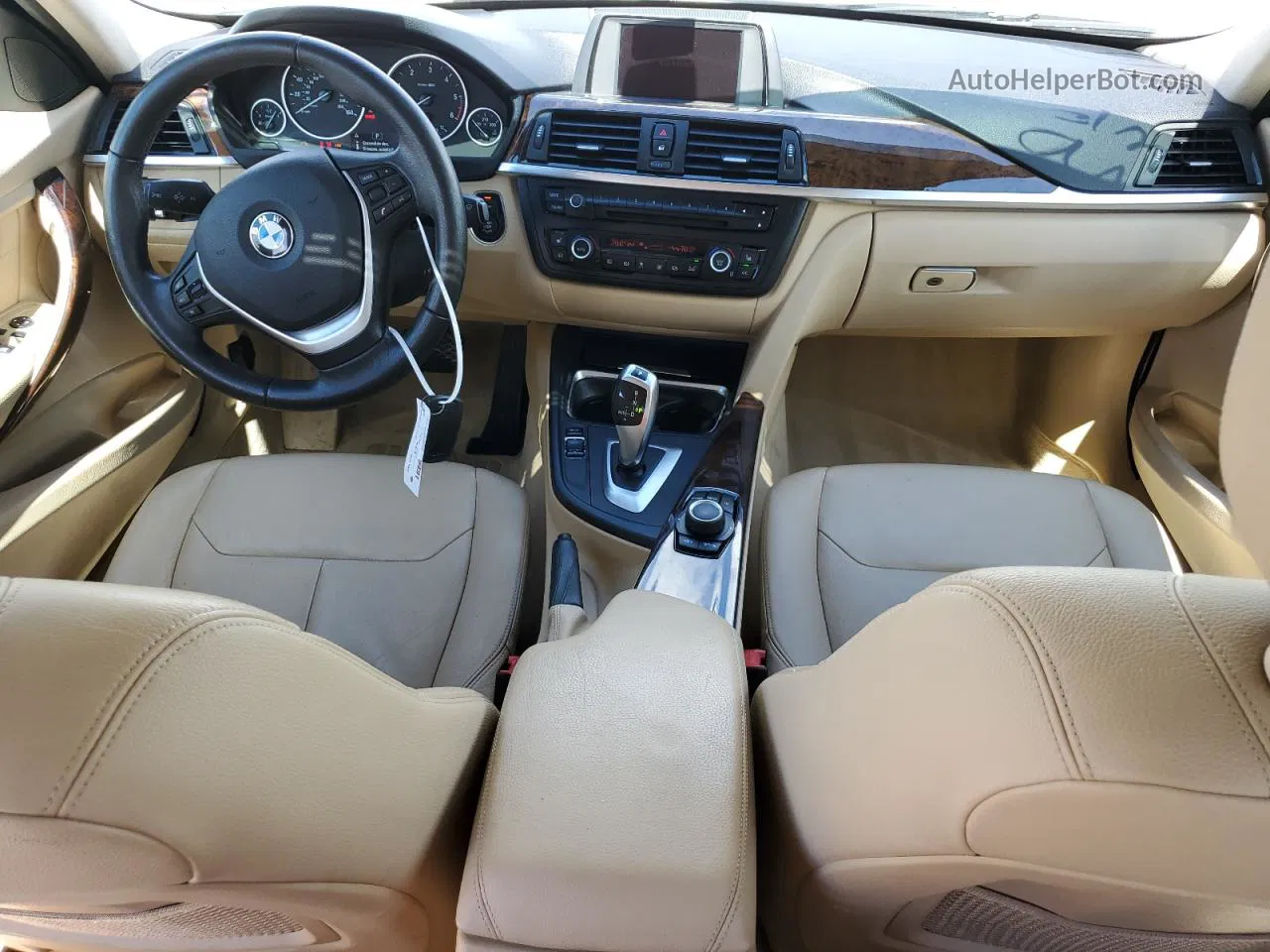 2014 Bmw 328 D Белый vin: WBA3D3C55EK155680