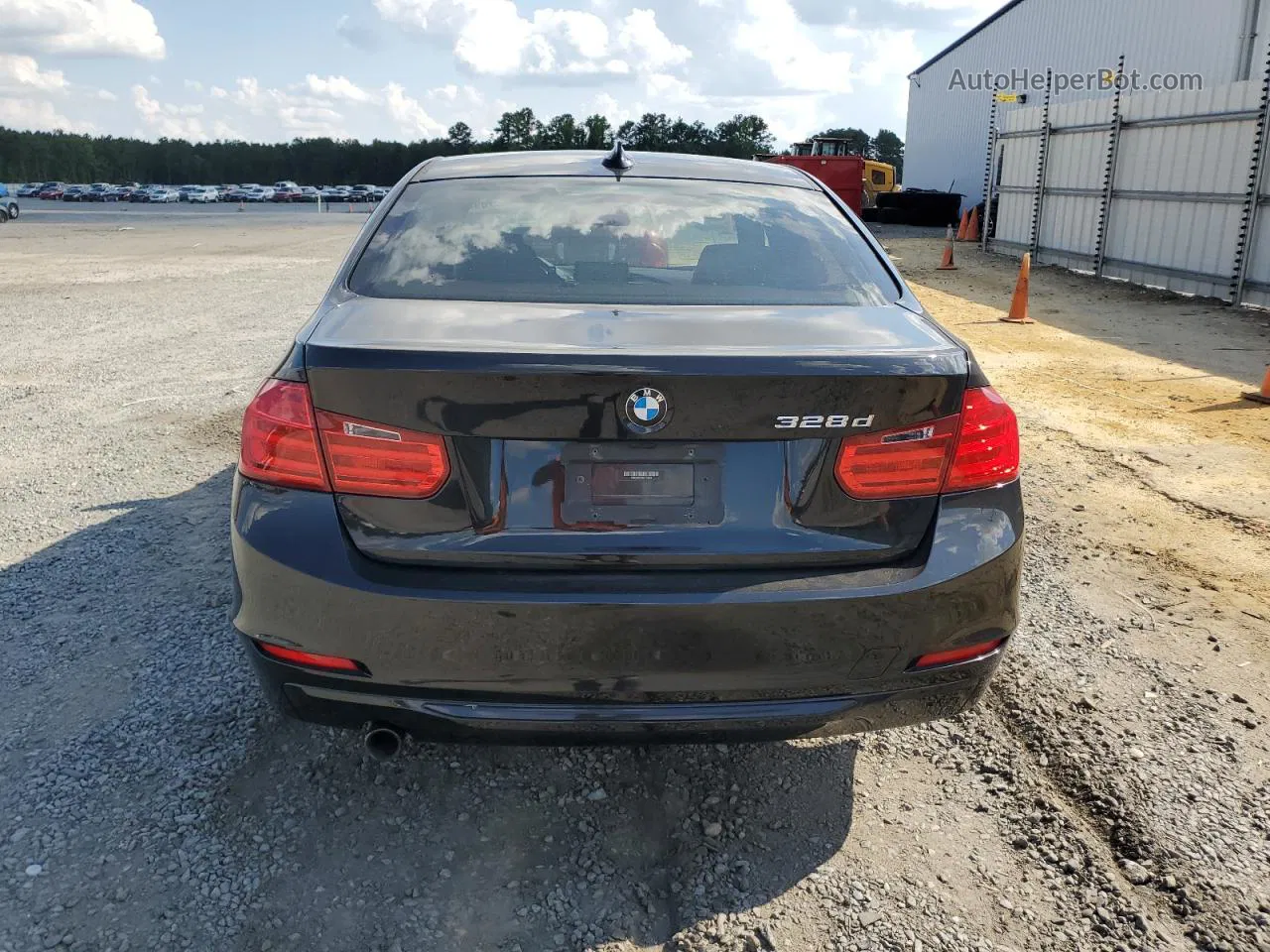 2014 Bmw 328 D Black vin: WBA3D3C56EK155008