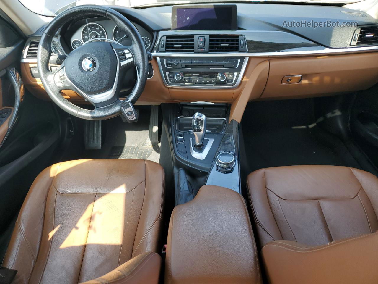 2014 Bmw 328 D Синий vin: WBA3D3C57EK153039