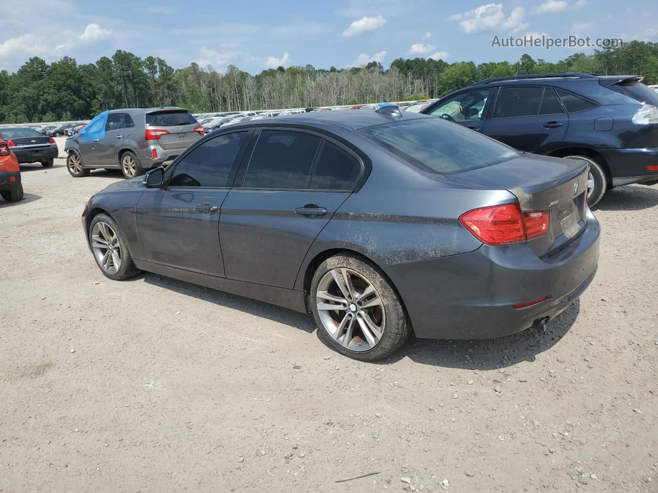 2015 Bmw 328 D Xdrive Серый vin: WBA3D5C51FK290913