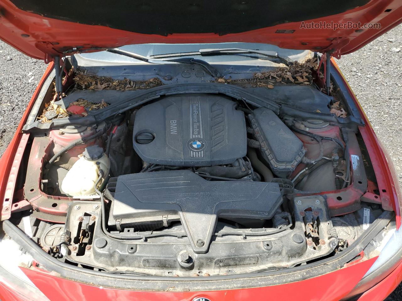 2014 Bmw 328 D Xdrive Red vin: WBA3D5C52EKX95986