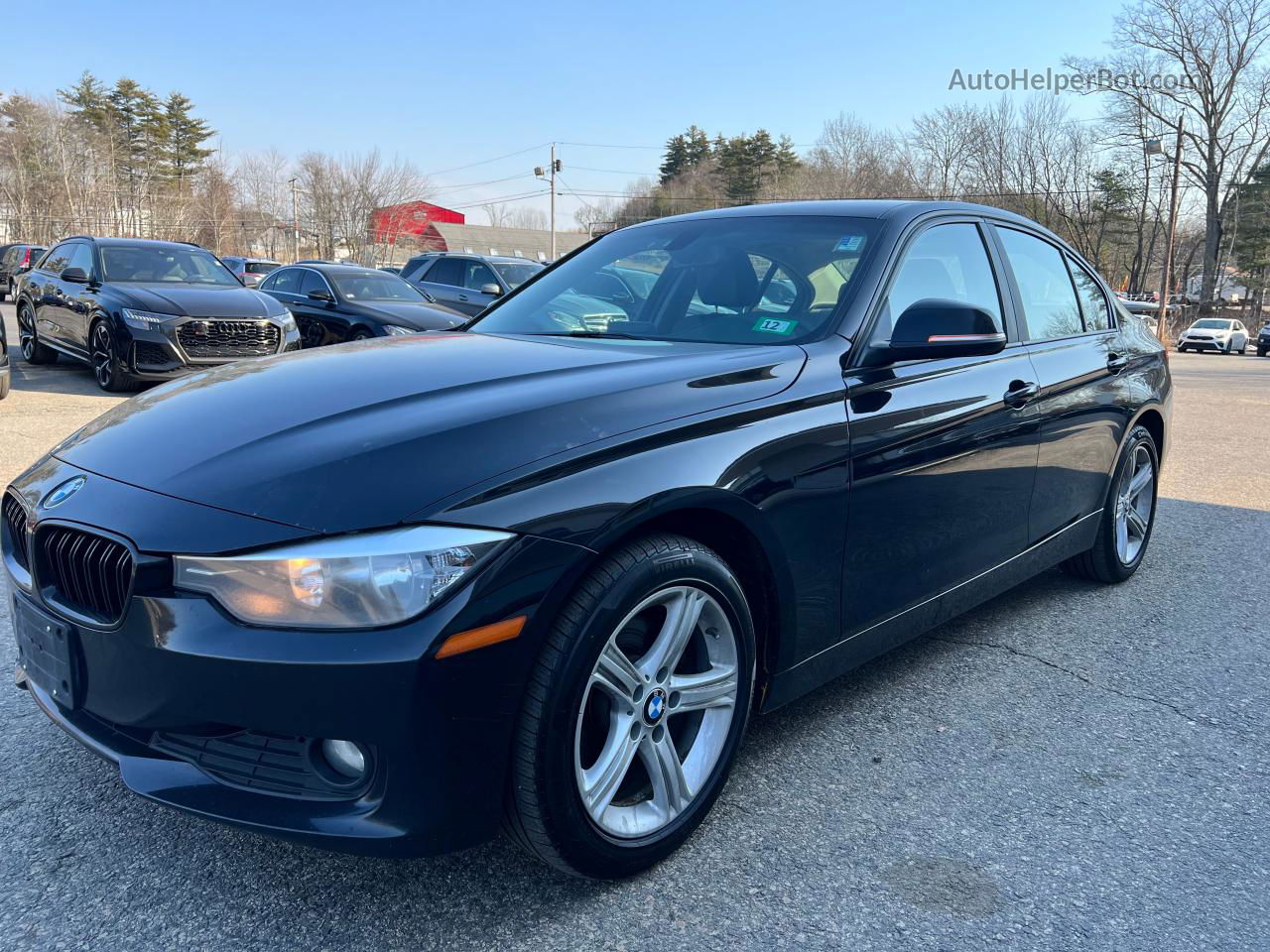 2014 Bmw 328 D Xdrive Black vin: WBA3D5C52EKX97074