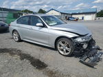 2014 Bmw 328 D Xdrive Silver vin: WBA3D5C53EKX99254