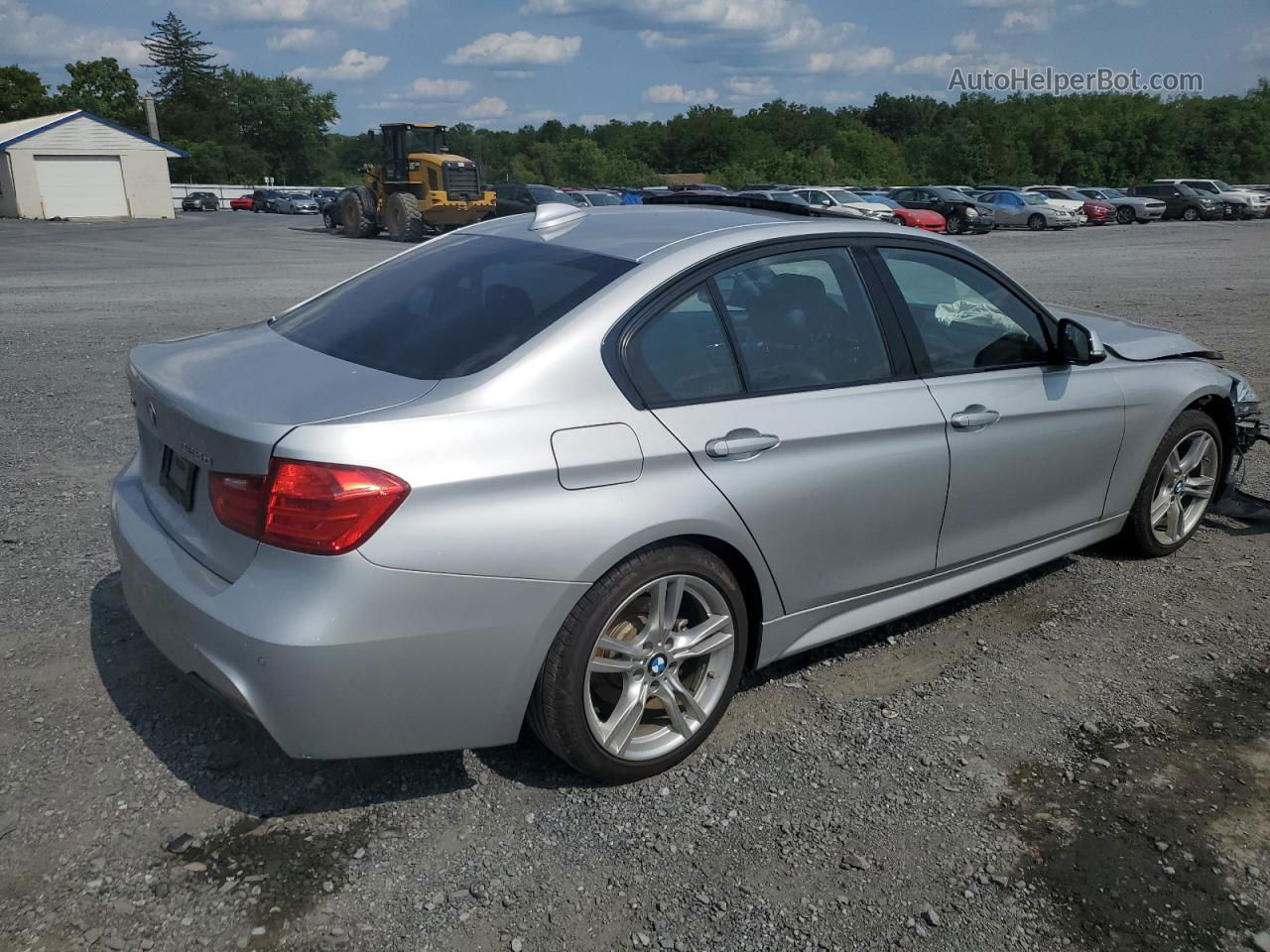 2014 Bmw 328 D Xdrive Серебряный vin: WBA3D5C53EKX99254