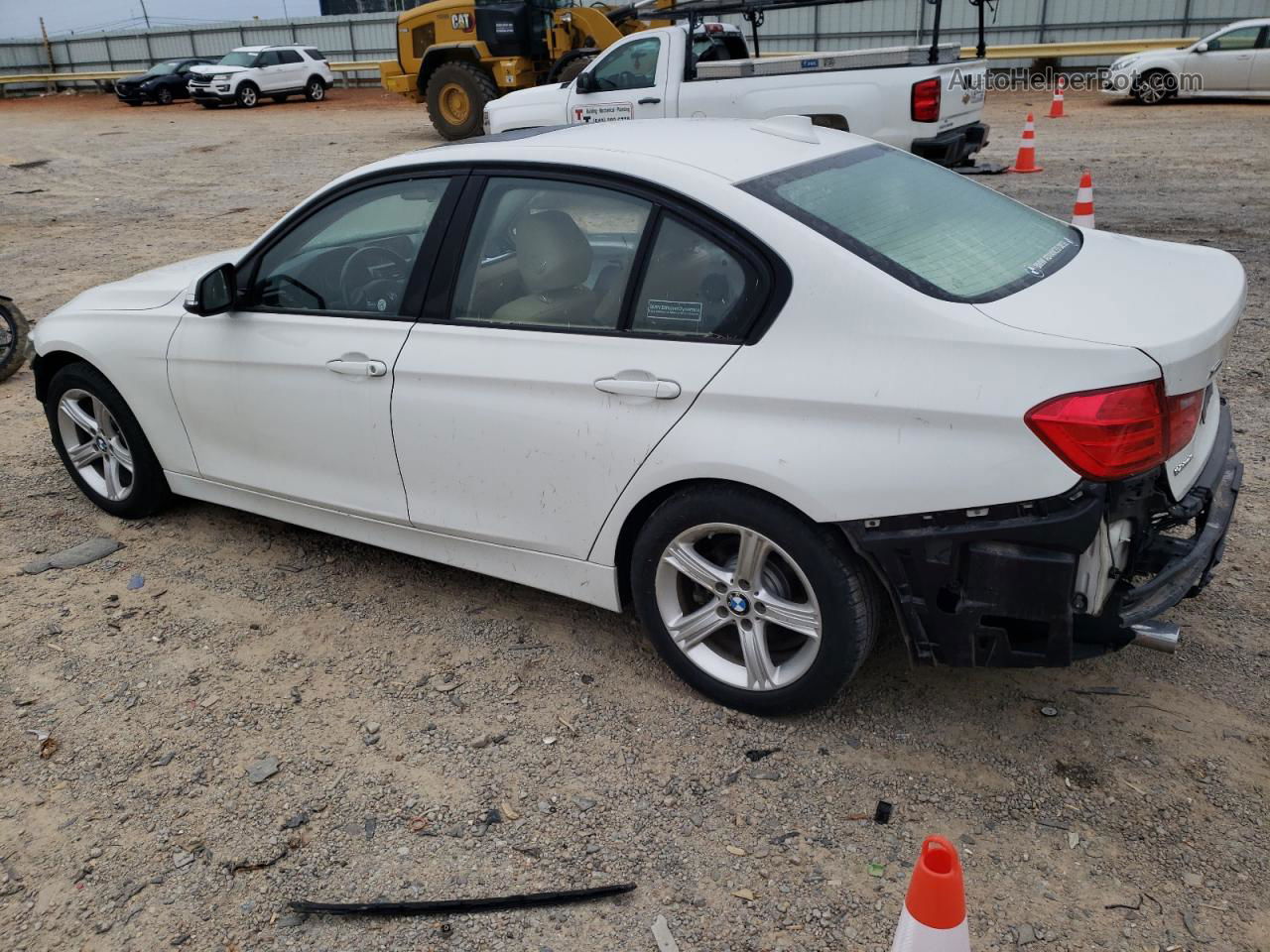 2014 Bmw 328 D Xdrive White vin: WBA3D5C55EKX98333