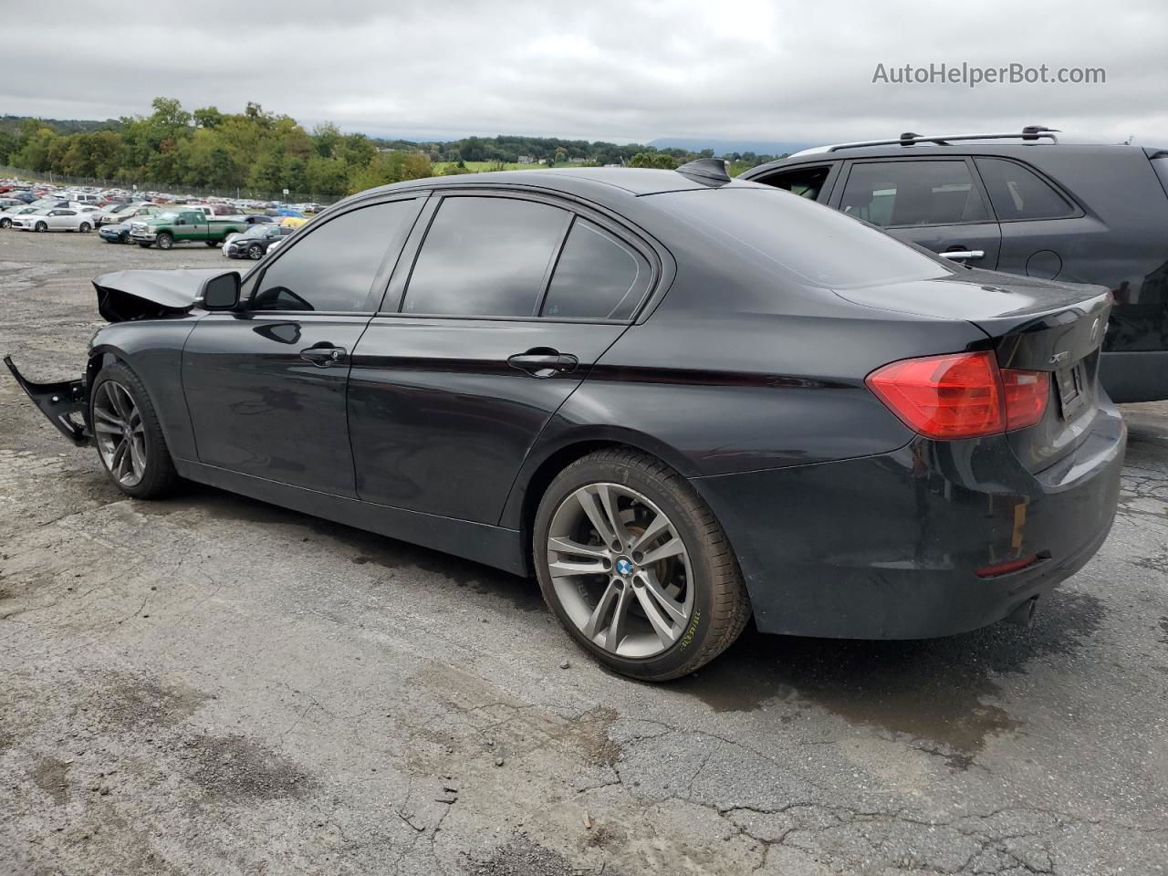 2014 Bmw 328 D Xdrive Black vin: WBA3D5C57EF147102