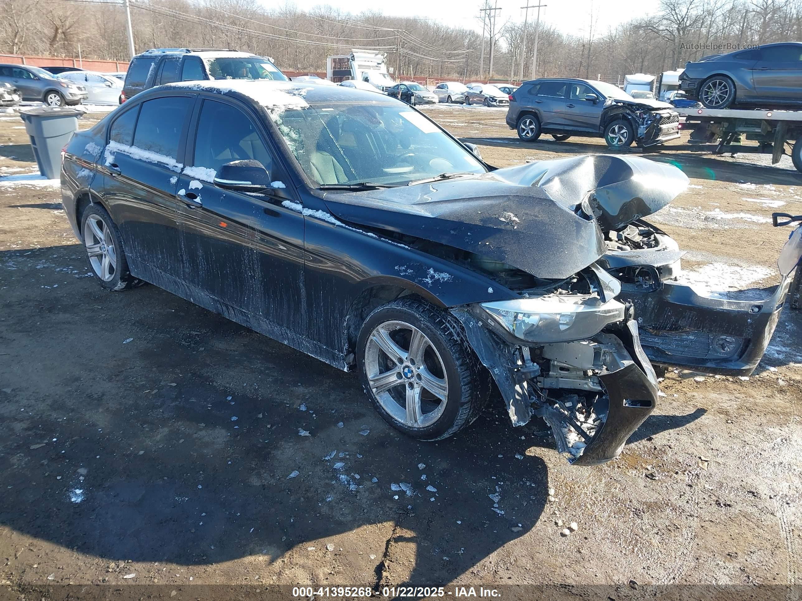 2014 Bmw 328d Xdrive Black vin: WBA3D5C57EKX98964