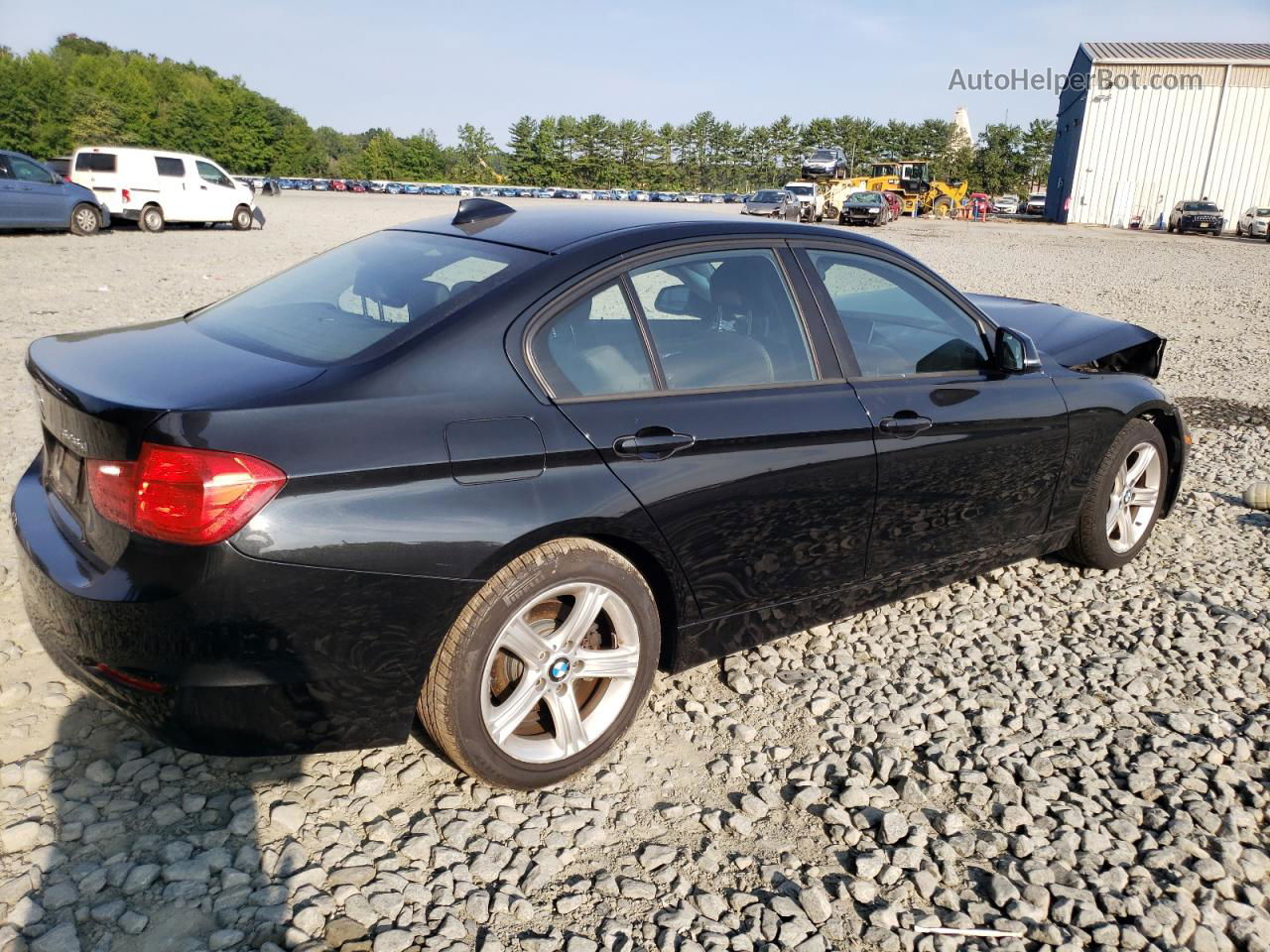 2014 Bmw 328 D Xdrive Black vin: WBA3D5C58EKX98262