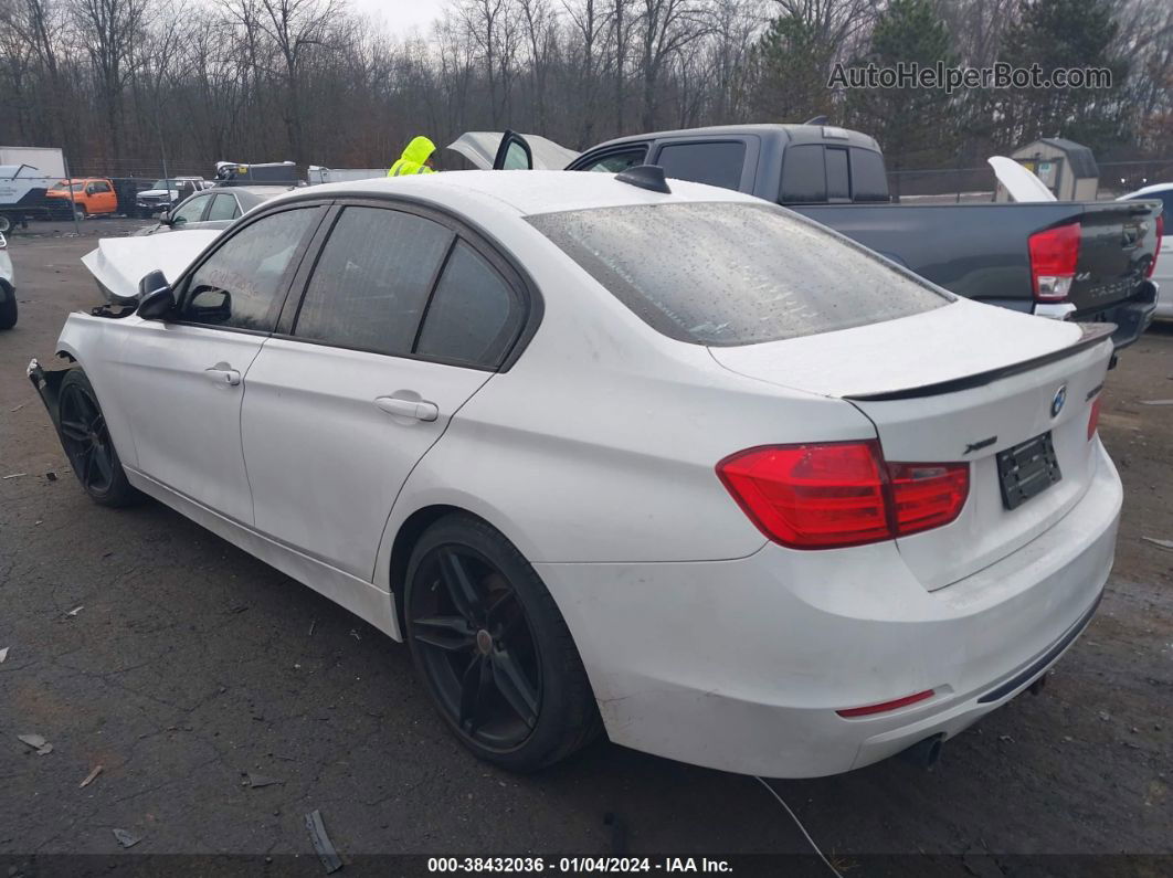 2014 Bmw 328d Xdrive White vin: WBA3D5C5XEKX98005