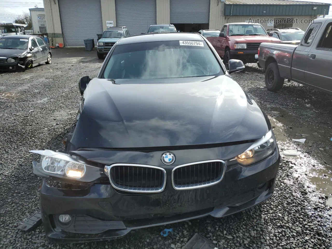 2014 Bmw 328 D Xdrive Black vin: WBA3D5C5XEKX98201