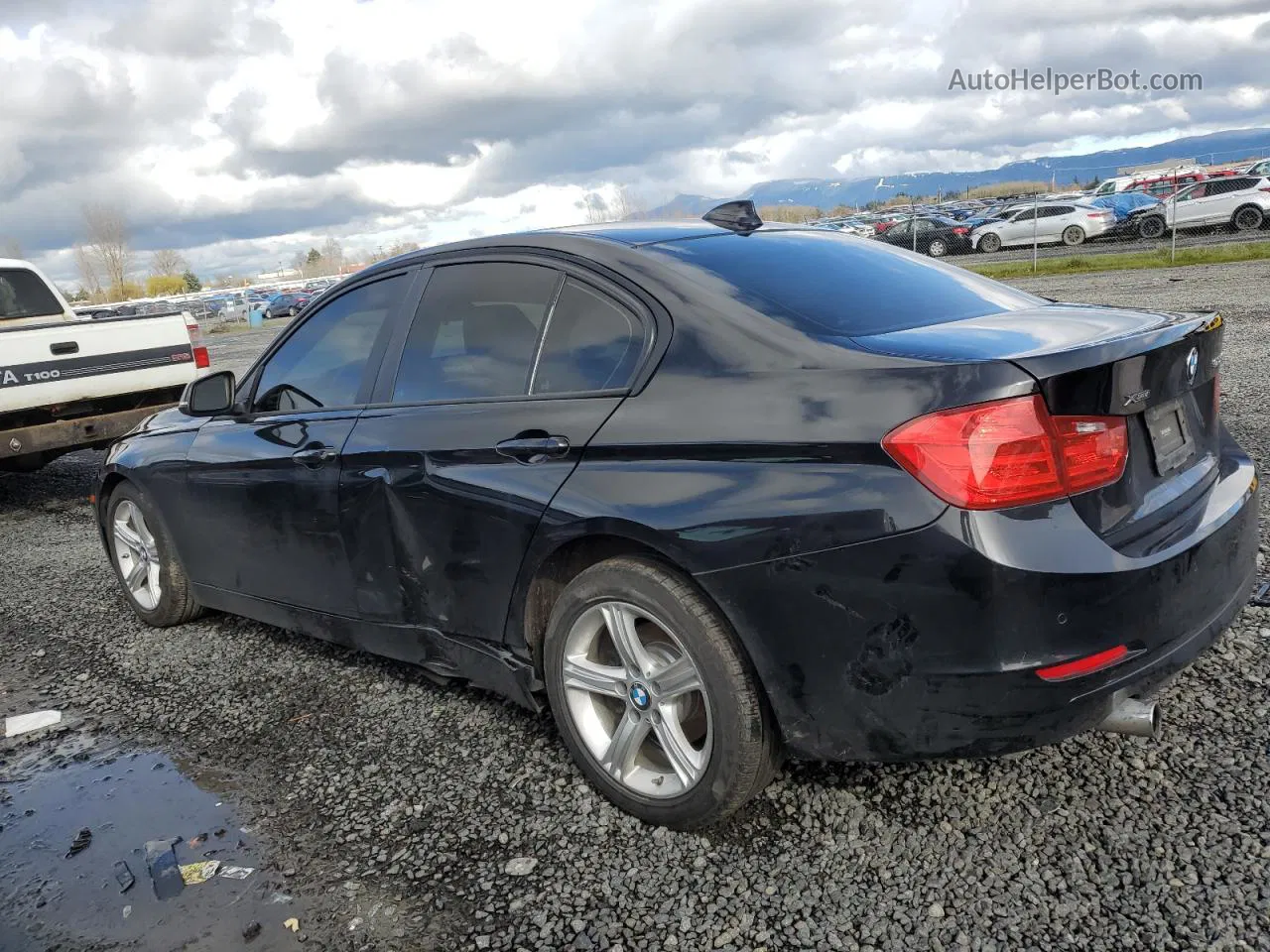 2014 Bmw 328 D Xdrive Black vin: WBA3D5C5XEKX98201