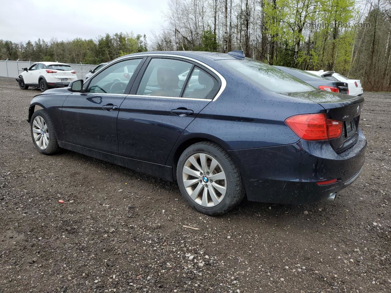 2015 Bmw 328 D Xdrive Blue vin: WBA3D5C5XFK291350