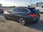 2015 Bmw 328 Xi Черный vin: WBA3G7C58FK297814