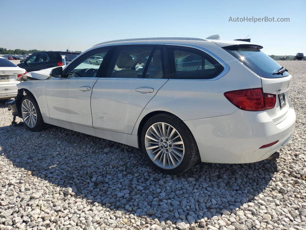 2015 Bmw 328 Xi Белый vin: WBA3G7C59FK297546