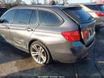 2014 Bmw 328i Xdrive Gray vin: WBA3G7C5XEKN36150
