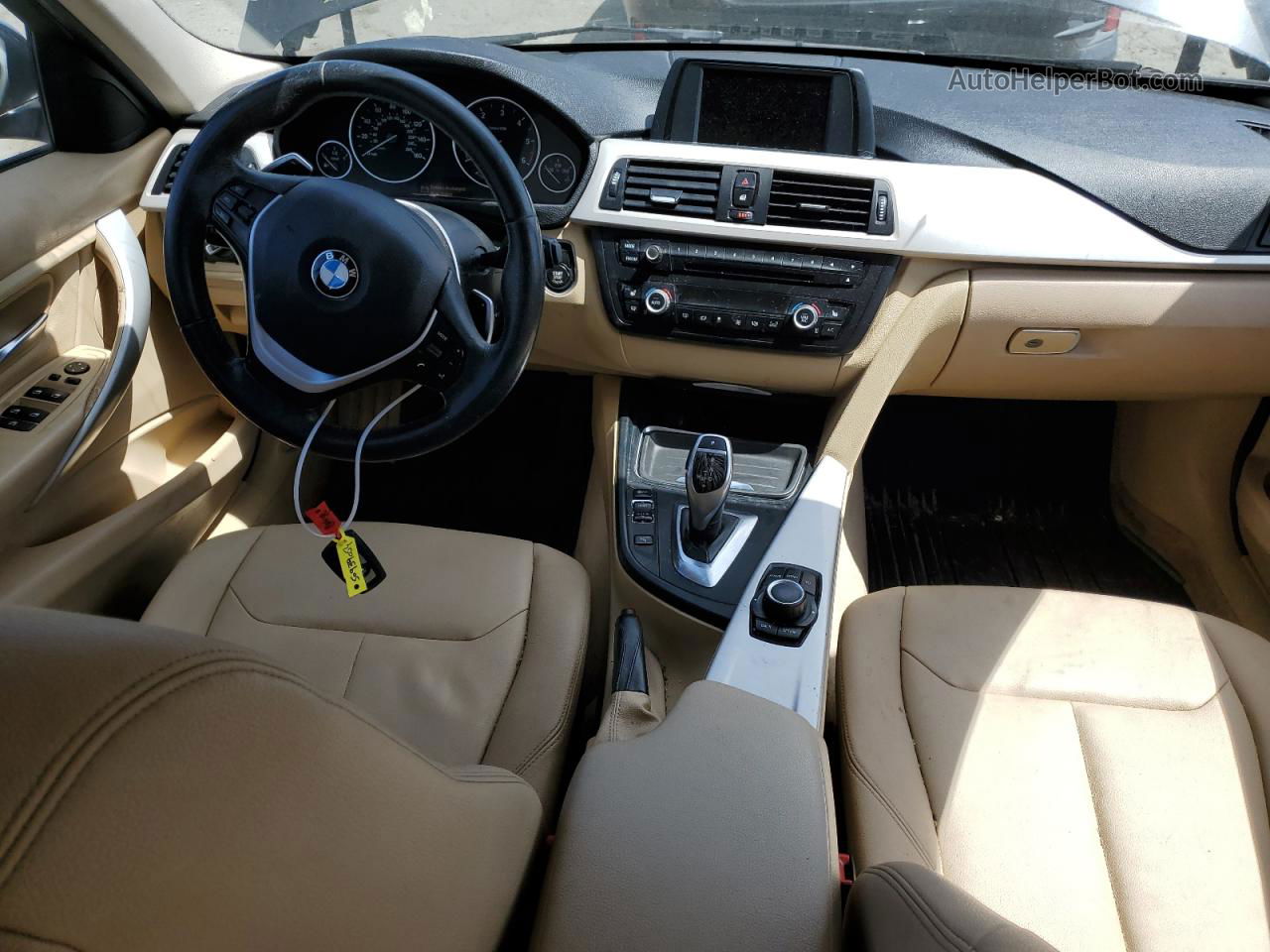 2014 Bmw 328 D Xdrive Черный vin: WBA3K5C51EKT33442