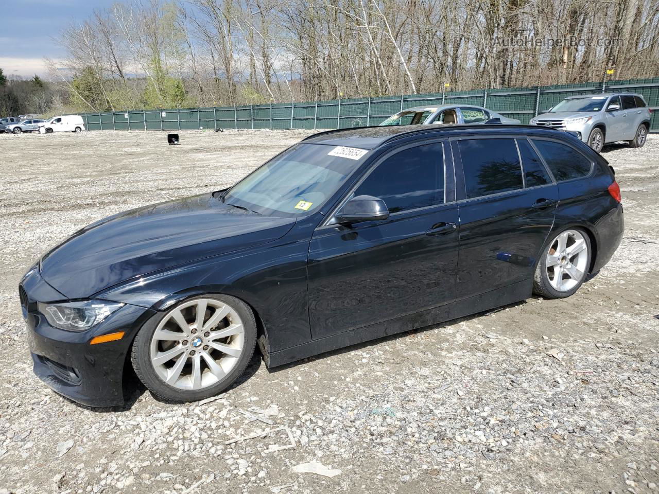 2014 Bmw 328 D Xdrive Black vin: WBA3K5C54EF776161