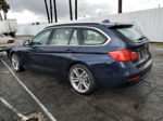 2015 Bmw 328 D Xdrive Blue vin: WBA3K5C56FK300812