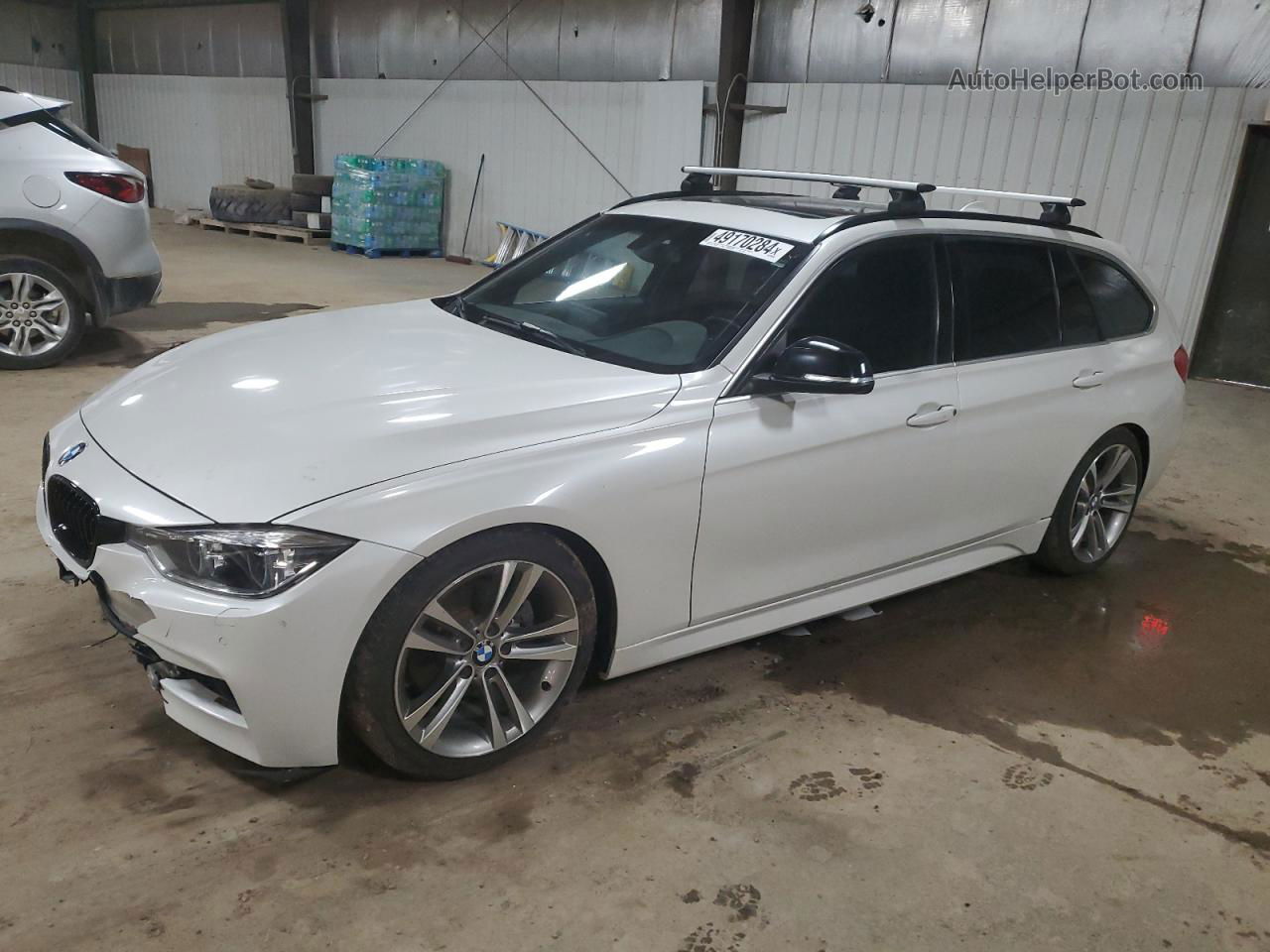 2015 Bmw 328 D Xdrive Белый vin: WBA3K5C56FK301734