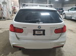 2015 Bmw 328 D Xdrive White vin: WBA3K5C56FK301734