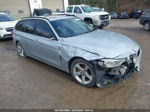 2014 Bmw 328d Xdrive Silver vin: WBA3K5C57EKT33641