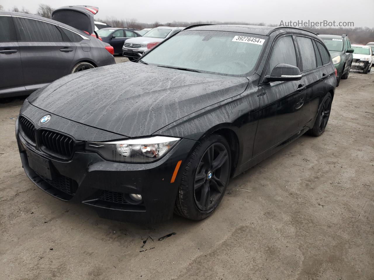 2014 Bmw 328 D Xdrive Black vin: WBA3K5C5XEKT33245