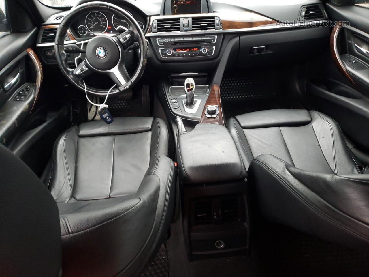 2014 Bmw 328 D Xdrive Black vin: WBA3K5C5XEKT33245