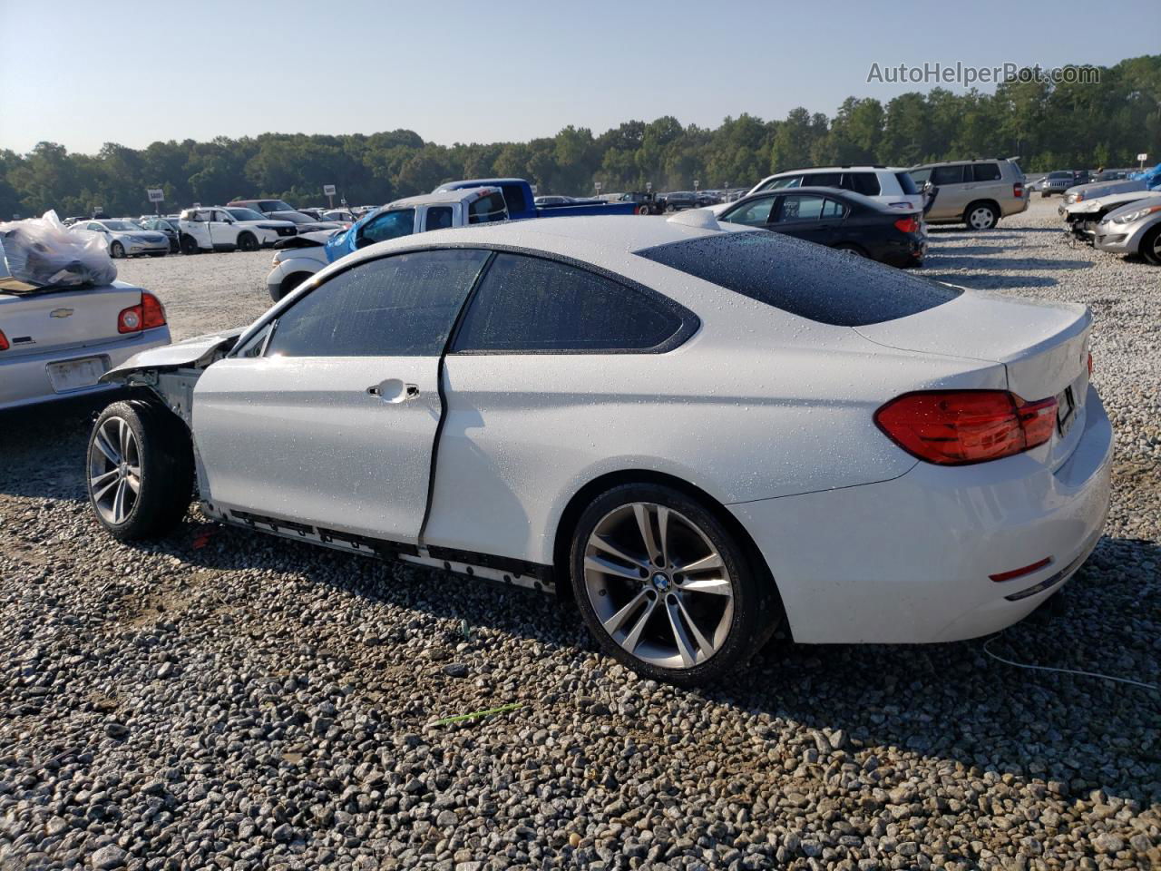 2015 Bmw 428 I Белый vin: WBA3N3C53FK232450