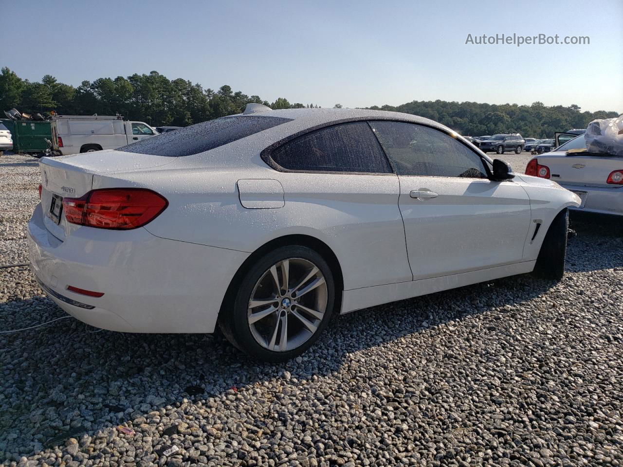 2015 Bmw 428 I Белый vin: WBA3N3C53FK232450