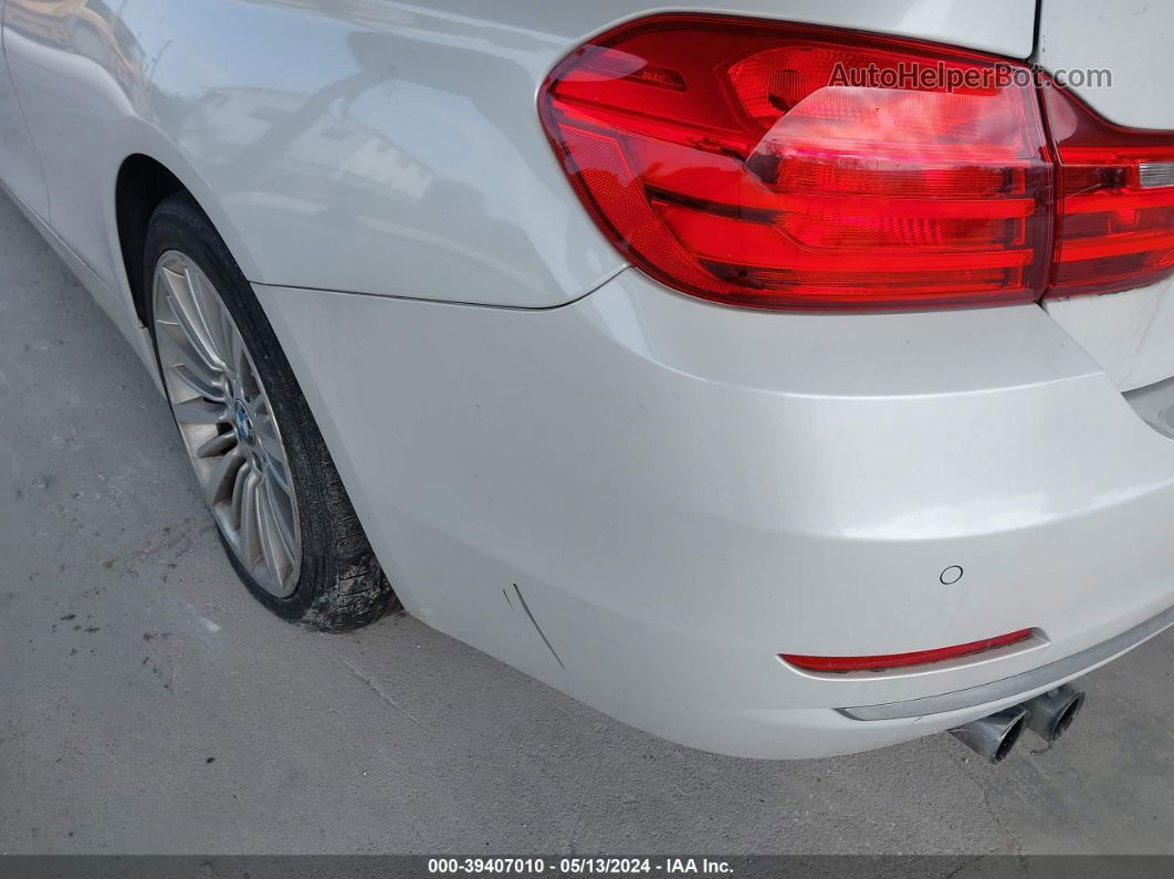 2015 Bmw 428i   White vin: WBA3N3C53FK233310