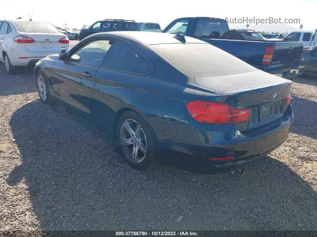 2015 Bmw 428i Черный vin: WBA3N3C53FK234375