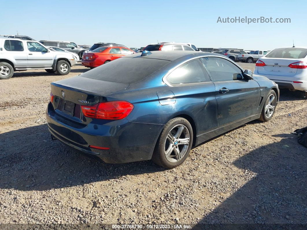 2015 Bmw 428i Черный vin: WBA3N3C53FK234375