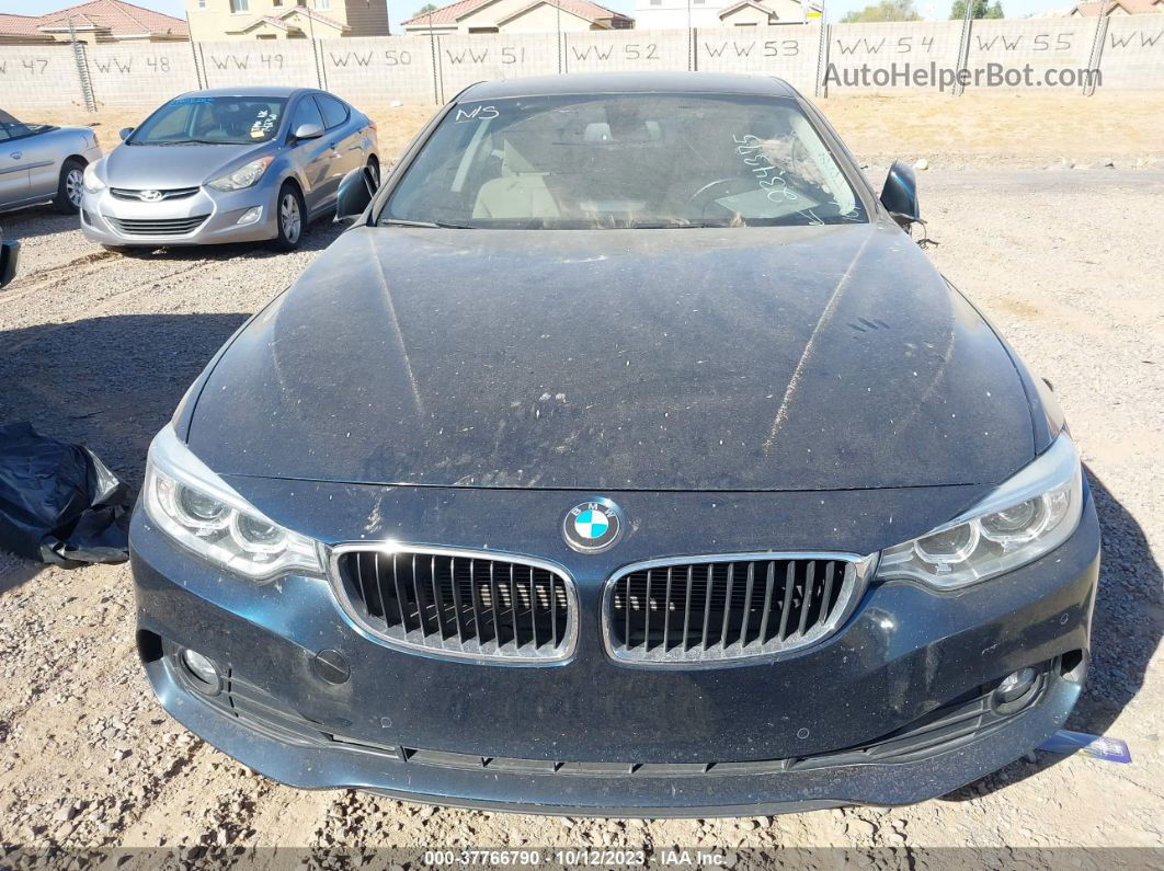 2015 Bmw 428i Черный vin: WBA3N3C53FK234375