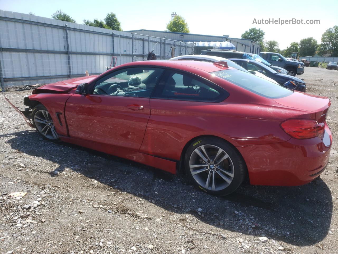 2015 Bmw 428 I Red vin: WBA3N3C55FK232918