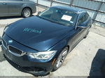 2015 Bmw 4 Series 428i Blue vin: WBA3N3C56FK233690