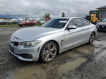 2015 Bmw 428 I Silver vin: WBA3N3C57FK233861