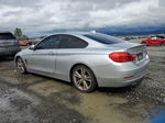 2015 Bmw 428 I Silver vin: WBA3N3C57FK233861