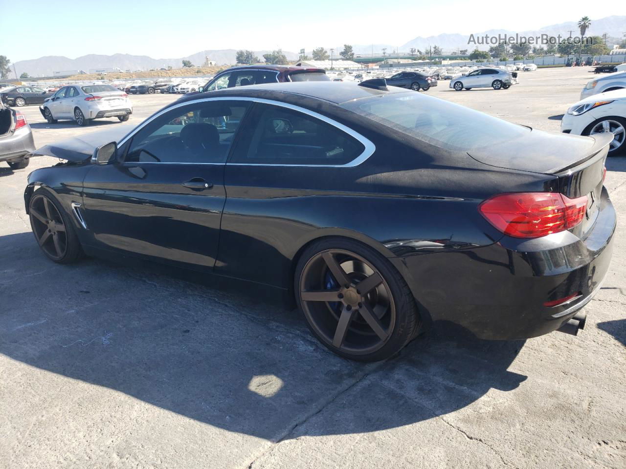 2015 Bmw 428 I Black vin: WBA3N3C5XFF712851