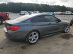 2015 Bmw 428 I Gray vin: WBA3N3C5XFK234793