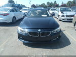 2015 Bmw 4 Series 428i Xdrive Blue vin: WBA3N5C51FK197659