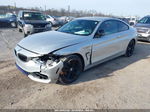 2015 Bmw 428i Xdrive Silver vin: WBA3N5C53FK198117