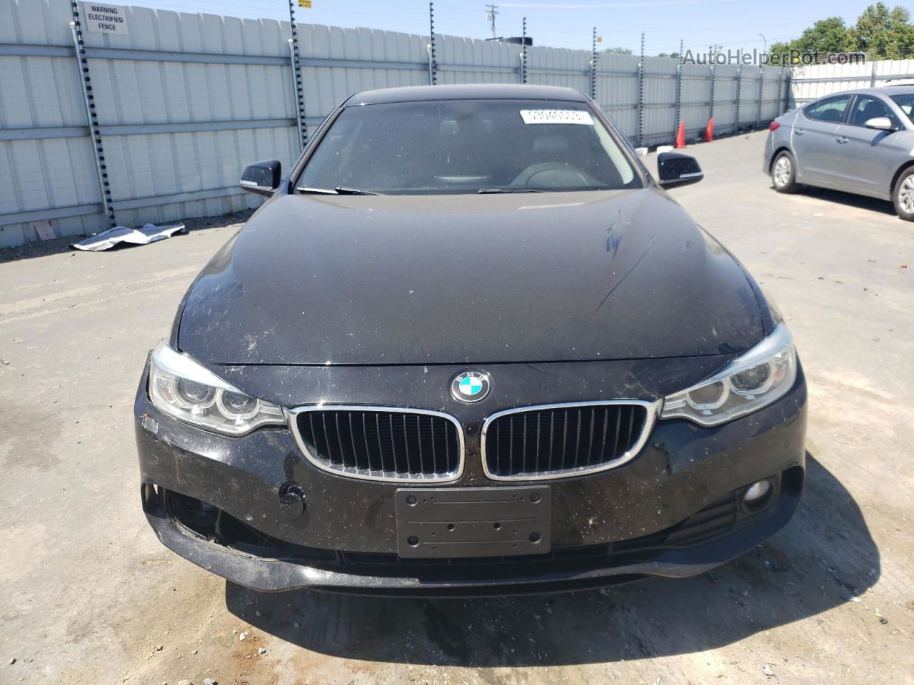 2015 Bmw 428 Xi Black vin: WBA3N5C54FK484574