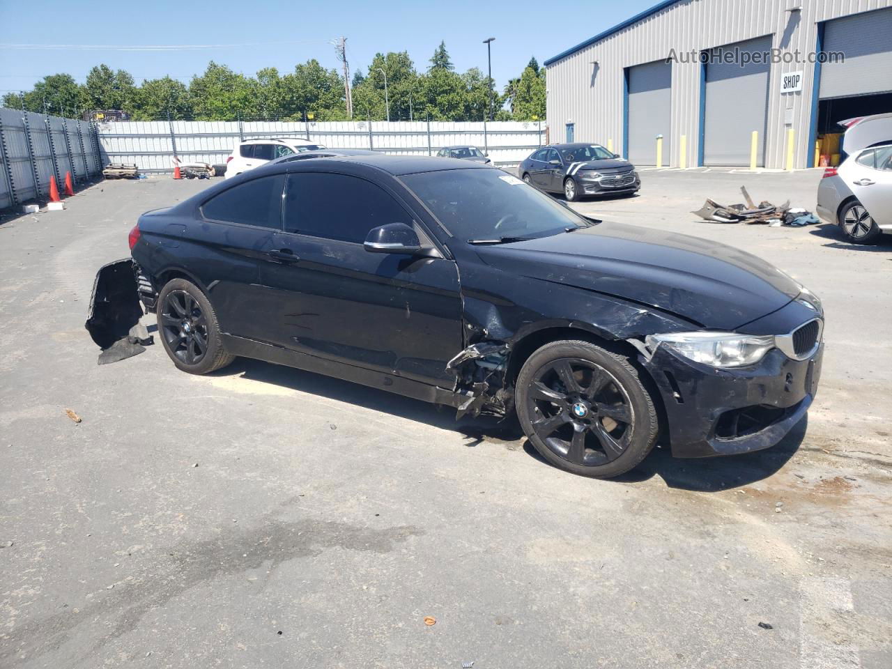 2015 Bmw 428 Xi Black vin: WBA3N5C54FK484574