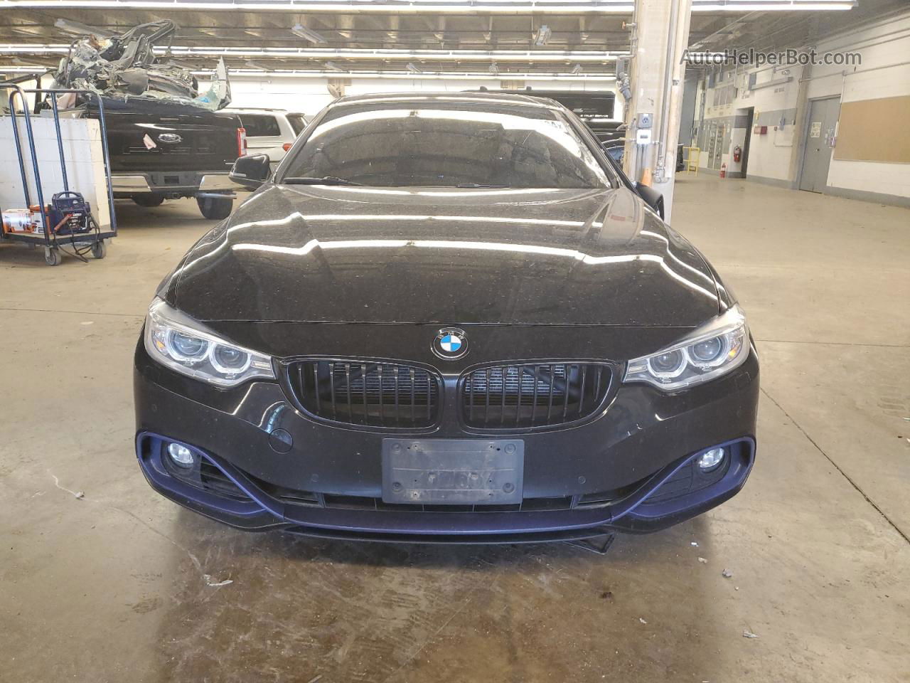 2015 Bmw 428 Xi Черный vin: WBA3N5C55FK484597