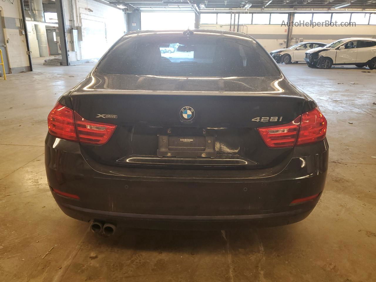 2015 Bmw 428 Xi Черный vin: WBA3N5C55FK484597