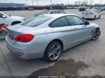 2015 Bmw 428i Xdrive Silver vin: WBA3N5C57FK197553