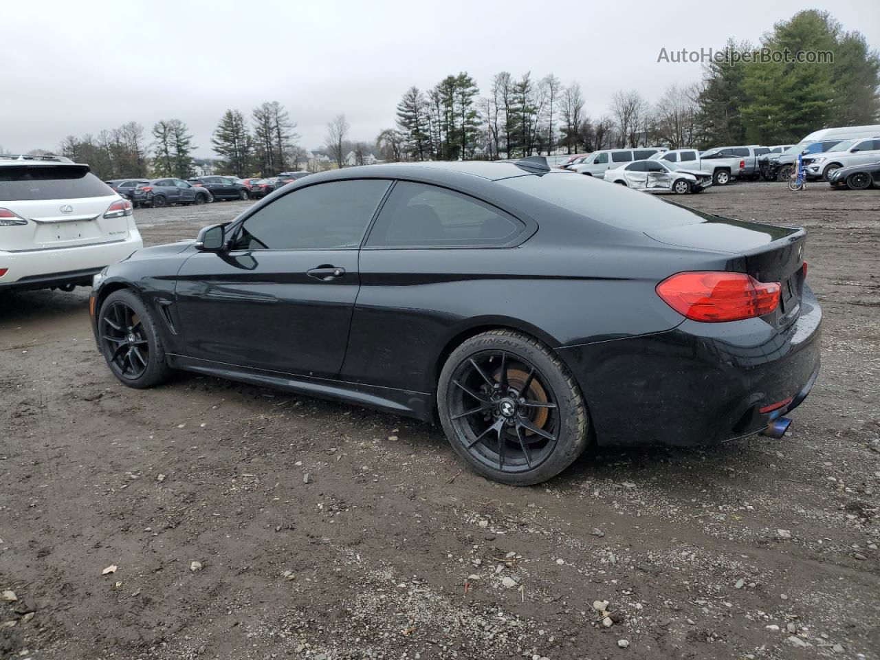 2015 Bmw 428 Xi Black vin: WBA3N5C59FK198431