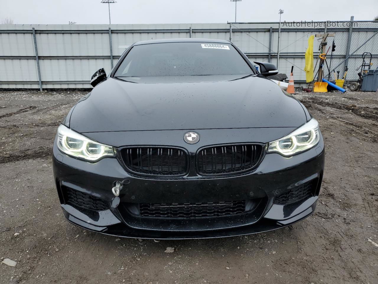 2015 Bmw 428 Xi Black vin: WBA3N5C59FK198431