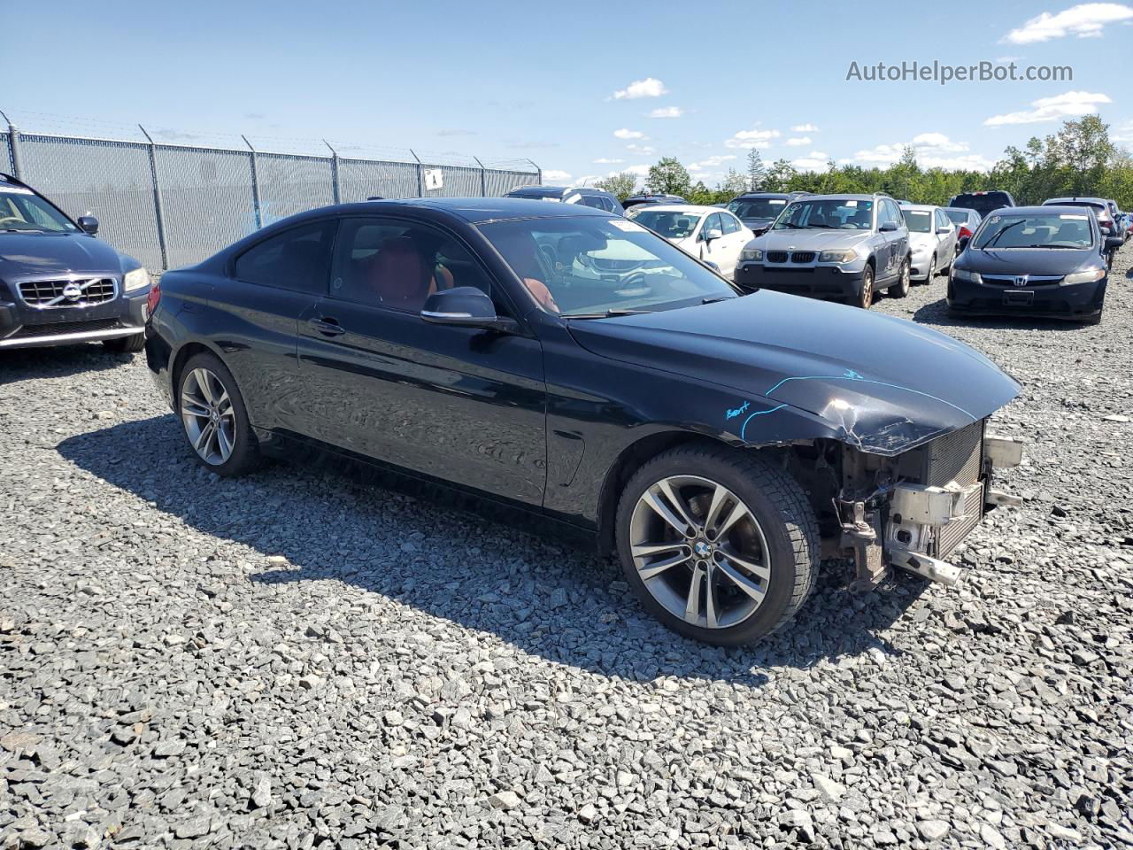 2015 Bmw 428 Xi Black vin: WBA3N5C5XFK484725